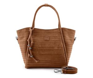 FredsBruder Layer Bolsa de compras Piel natural 26 cm marrón