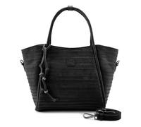 FredsBruder Layer Bolsa de compras Piel natural 26 cm negro