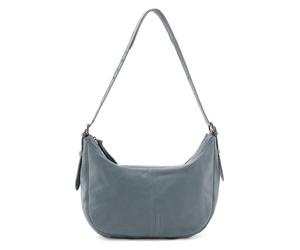 FredsBruder Me and My Bag Bolsa de hombro Piel natural 37 cm azul