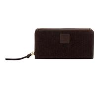 FREDsBRUDER monedero Weave Harmony Zip Wallet Dark Chocolate