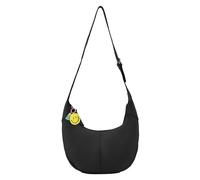 FredsBruder Take A Smile Bolsa de hombro 37 cm negro