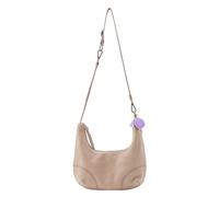 FredsBruder Take A Smile Bolsa de hombro Piel 33 cm beige