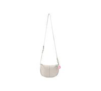 FredsBruder Take A Smile Bolsa de hombro Piel natural 24 cm blanco