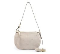 FredsBruder The Beaded One Bolsa de hombro Piel natural 26 cm blanco