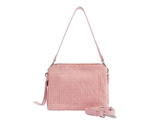 FREDsBRUDER Weave Harmony Midi Hobo Bag Blush