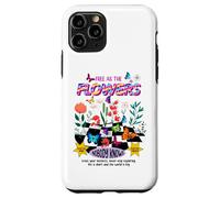 Free as The Flowers Cool Quotes Illustration Graphic Designs Carcasa para iPhone 11 Pro