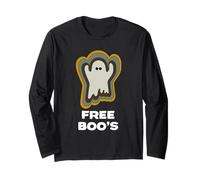 Free Boo's Ghost or Spirit Spooky Fall Design Manga Larga