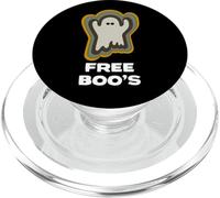 Free Boo's Ghost or Spirit Spooky Fall Design PopSockets PopGrip para MagSafe