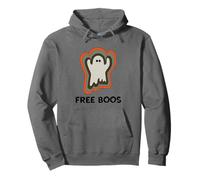 Free Boos Ghost or Spirit Spooky Fall Party Design Sudadera con Capucha