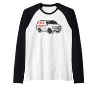 Free Candy Van Camiseta Manga Raglan