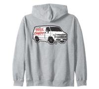 Free Candy Van Sudadera con Capucha