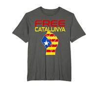 Free Catalunya Independencia Bandera De Cataluña Regalo Camiseta