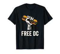 Free DC Sandwich Activism Protest Fist Humor Camiseta