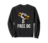Free DC Sandwich Activism Protest Fist Humor Sudadera