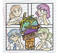 Free Four Coloring Book: At School: A coloring book suitable for all ages