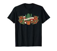 Free Hugs Cactus Funny Old School Traditional Tattoo Style Camiseta