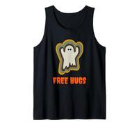 Free Hugs Ghost and Spirit Spooky Fall Design Camiseta sin Mangas
