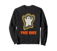 Free Hugs Ghost and Spirit Spooky Fall Design Sudadera