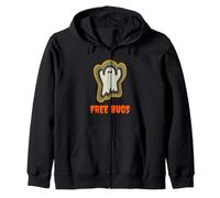 Free Hugs Ghost and Spirit Spooky Fall Design Sudadera con Capucha