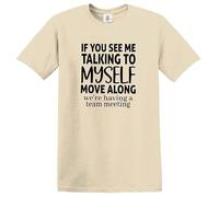 Free HUGS JUST Kidding Dont't Funny Novelty Joke - Camiseta para hombre, Camiseta de arena con estampado negro, XL