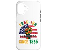 Free-ish desde 1865 | Mes de la Historia Negra | Igualdad de Derechos Carcasa para iPhone 16