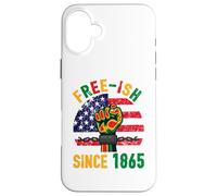 Free-ish desde 1865 | Mes de la Historia Negra | Igualdad de Derechos Carcasa para iPhone 16 Plus