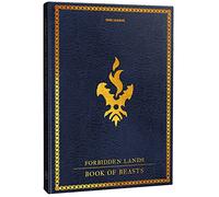 Free League Forbidden Lands: Book of Beasts - Libro de RPG de expansión de tapa dura, Free League Publishing, A Beastiary You Can Play, Murderous Monsters & Lethal Encounters, juego de rol