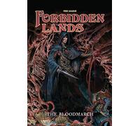 Free League Forbidden Lands: The Bloodmarch - Libro RPG de expansión de tapa dura, Free League Publishing, expande el mundo de las tierras prohibidas en una nueva área, nueva campaña, juego de rol