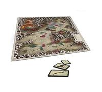 Free League Forbidden Lands: The Bloodmarch - Paquete de Mapa y Cartas - Incluye Mapa, Tarjetas y calcomanías para Las Tierras de la Marcha de Sangre, Accesorios de rol, Juego de rol, publicación