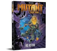 Free League Publicación: Mutant: Year Zero - Ad Astra - Libro RPG de tapa dura, módulo de campaña emocionante, aventura de juego de rol espacial
