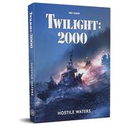 Free League Publishing: Crepúsculo: 2000 Aguas hostiles - Juego de caja de expansión de campaña, libro de rol, tarjetas, mapas y fichas, juego de rol de mesa, nuevo contenido
