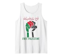 Free Palestine Shirt apoya a Palestina y Gaza Jerusalén Camiseta sin Mangas