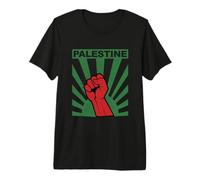Free Palestine Shirt | Propaganda-Style Palestine Fist Camiseta Premium