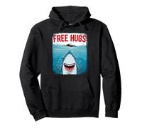Free Shark Hugs Wildlife Ocean Animals Lover Sudadera con Capucha