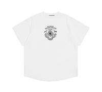 (Free Size,106)Clotty Team Fashion Brand Short Sleeve Little Daisy Summer Go-Eun Kim Same Style Loose-Fitting Pure Cotton T-Shirt Female Summer