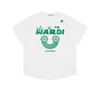 (Free Size,117)Clotty Team Fashion Brand Short Sleeve Little Daisy Summer Go-Eun Kim Same Style Loose-Fitting Pure Cotton T-Shirt Female Summer