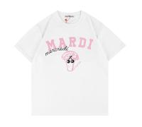 (Free Size,125)Clotty Team Fashion Brand Short Sleeve Little Daisy Summer Go-Eun Kim Same Style Loose-Fitting Pure Cotton T-Shirt Female Summer