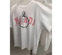 (Free Size,133)Clotty Team Fashion Brand Short Sleeve Little Daisy Summer Go-Eun Kim Same Style Loose-Fitting Pure Cotton T-Shirt Female Summer