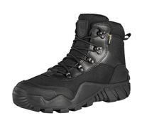 FREE SOLDIER Botas de Caza para Hombres Medio Alto Zapatos Botas Militares de Combate de Tiro Alto con Cordones Ligeros para Todo Terreno para Montaña Trekking(Negro 45EU)