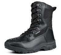 FREE SOLDIER Botas Tácticas para Hombre 8 Pulgadas Botas de Combate Ligeras Botas de Trabajo Militares de Cuero de Ante Duraderas Botas para el Desierto