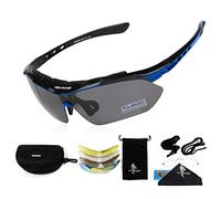 Free Soldier Gafas de sol polarizadas 5 en 1, ideal para deporte, táctico, militar, pesca y ciclismo, azul