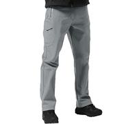 FREE SOLDIER Pantalones cargo con forro polar suave para hombre, para nieve, esquí, senderismo, con cinturón (gris glaciar, 34 de ancho x 32 de largo)