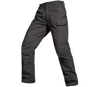 FREE SOLDIER Pantalones de Trabajo para Hombres, Pantalones Cargo Tácticos de Ajuste Relajado con Múltiples Bolsillos, Ideales para Actividades al Aire Libre, Trekking y Escalada