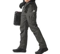 FREE SOLDIER Pantalones de Trabajo para Hombres, Pantalones Cargo Tácticos de Ajuste Relajado con Múltiples Bolsillos, Ideales para Actividades al Aire Libre, Trekking y Escalada