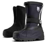 FREE SOLDIER Zapatos de Hombre para Nieve Aislantes, Impermeables, Zapatos de Invierno, Antiresbaladeros, Bota de Trampe con Forro Removable