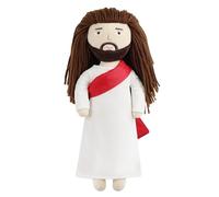 free-space Jesús Muñeca de Peluche Muñeca Virgen María Juguetes Religiosos Ángel Guardián Relleno Bautismo Peluche Regalos para Niños para Bautizo Navidad Religiosa (Jesus)