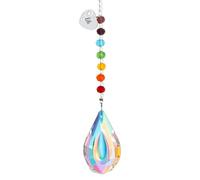 free-space Rainbow Bridge Pets - Atrapasueños de luz de Cristal Personalizado, Recuerdo de Gato/Perro, Regalo de condolencia por pérdida de Mascota (Water Drop 2)
