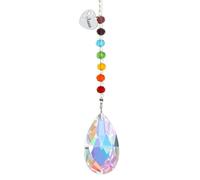 free-space Rainbow Bridge Pets - Atrapasueños de luz de Cristal Personalizado, Recuerdo de Gato/Perro, Regalo de condolencia por pérdida de Mascota (Water Drop 1)