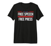 Free Speech Free Press Protect Freedom of Speech Resistance Camiseta Premium