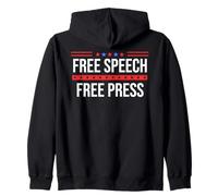 Free Speech Free Press Protect Freedom of Speech Resistance Sudadera con Capucha